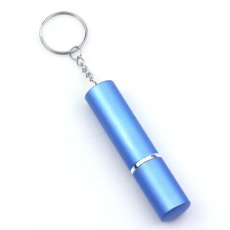 wholesale 10ML Refillable Perfume Spray Keychain perfume Bottle Key chains Portable Outdoor Travel keyring mini Perfume Keychain