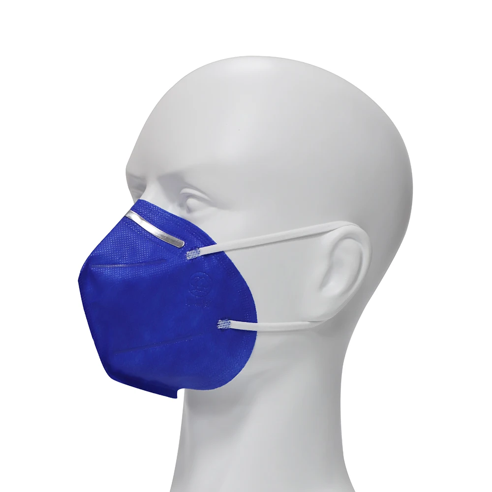 Лицевая защитная маска, сертифицированная CE, 4-слойный складной респиратор для частиц FFP2, пылезащитная маска kn95, маска для лица