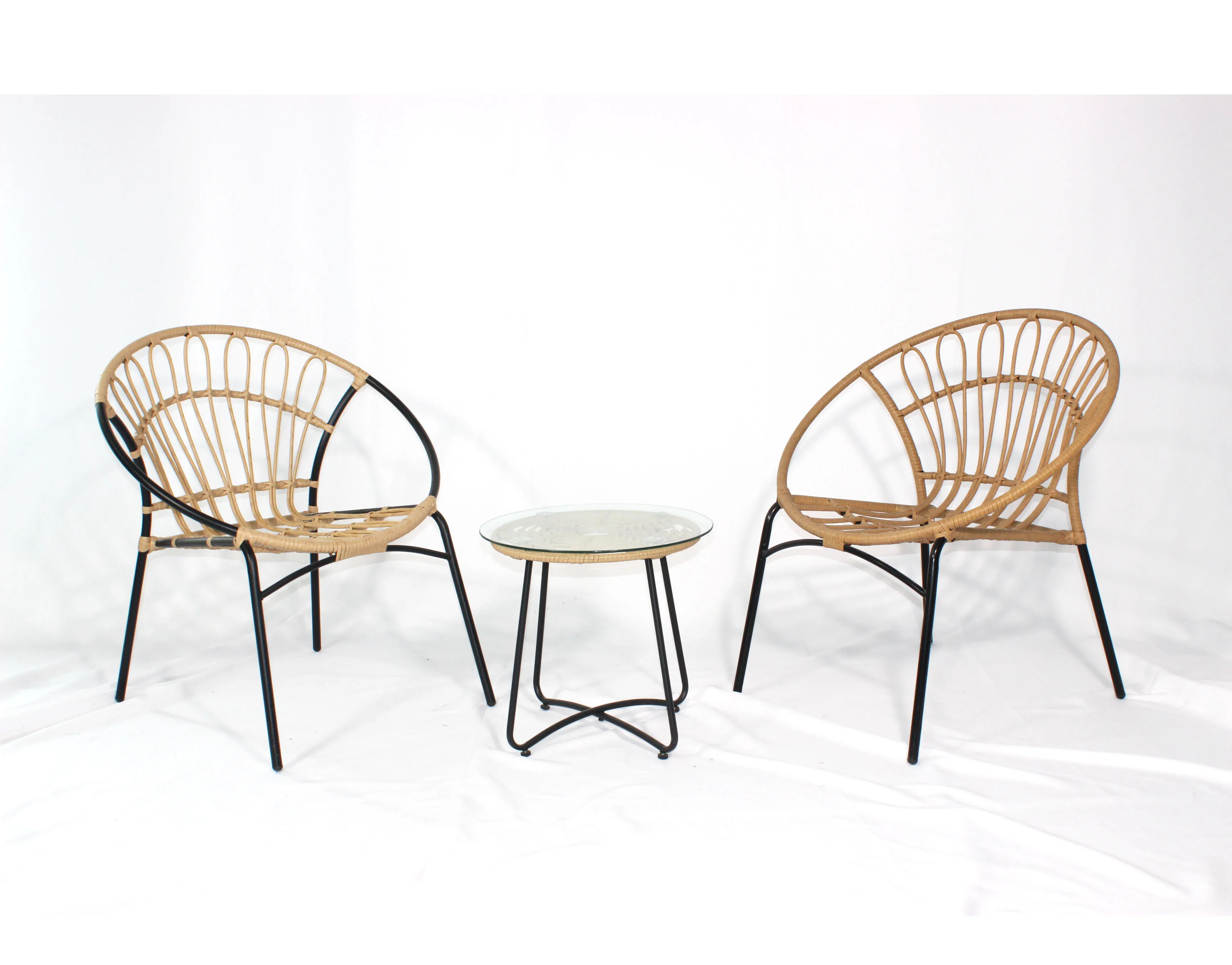 
Simple Design Garden Sets Patio Rattan Wicker Set in the outdoor 