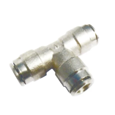 Двойной Соединительный Тройник, трехсторонний компрессионный туманообразующий трубчатый фитинг