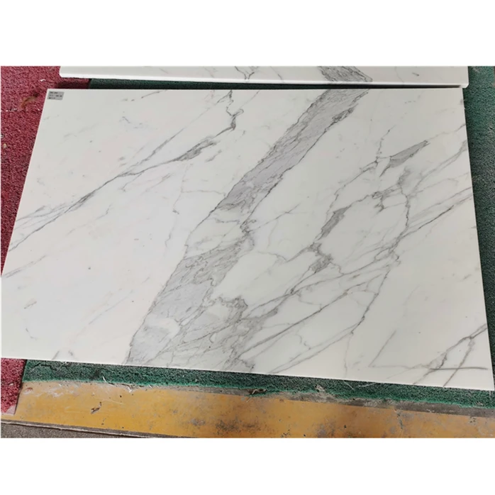 Luxury Marazzi Calacatta Tile Marble Price 2400x1200 Oro Italy Modern Hotel Wooden Crates Polished Beige Marble Calcite 5 Years