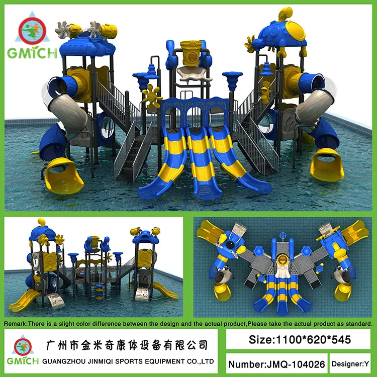 jinmiqi factory hotsale tobogan playground commercial water park kids water slide for sale