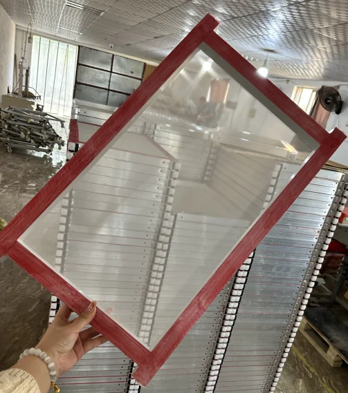 screen printing accessories stable tension 18x24 inch meshed stretched aluminum screen printing mesh frame screen mesh