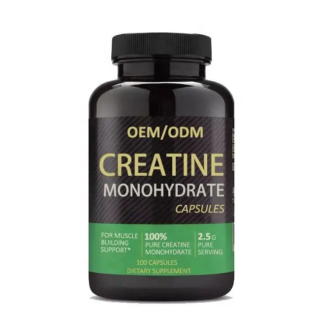 Private Label Creatine Monohydrate Improve Performance and Strength and Support Workout Recovery Creatine Monohydrate Powder