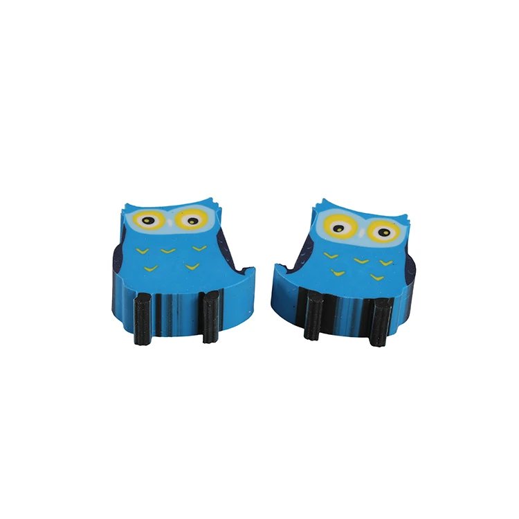 Новый дизайн 3d ластик милый ластик в форме животного ластик в форме совы