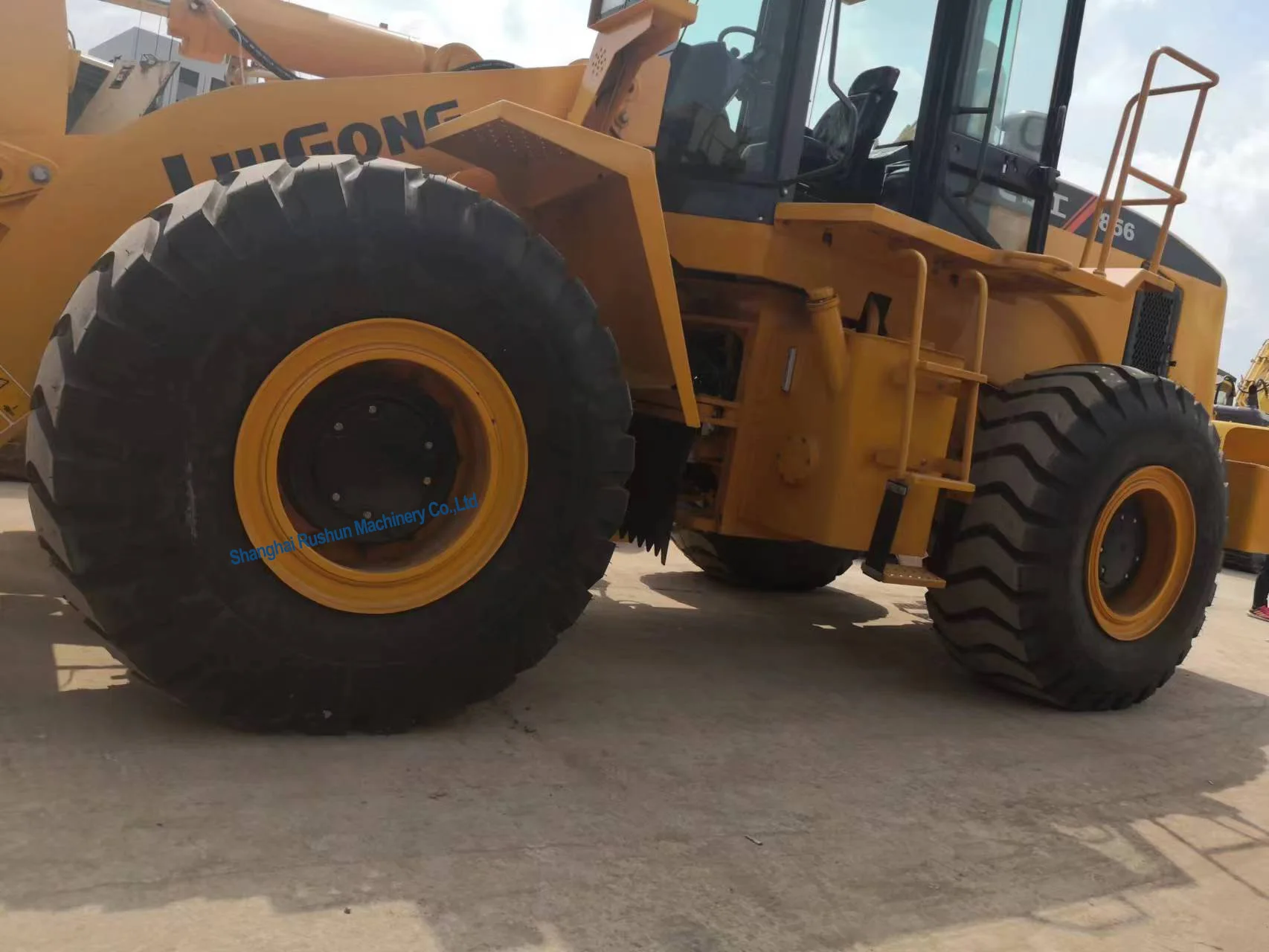 2018 Original Construction Low Fuel Consumption Machine Flexible LiuGong CLG856 856 17ton Wheel Used Loader In Shanghai