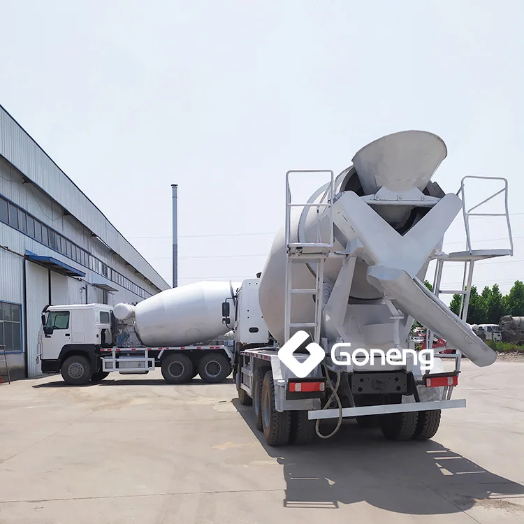 
gold supplier faw hino howo used concrete mixer truck cement 7 8 9 10 12 cubic meters shacman 