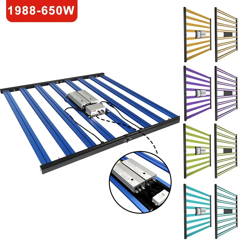 Maaadro High Effciency meijiu 650w Led Grow Light Strip Samsung Lm281b+ Mix 660 Red Led Grow Light for VEG Flower