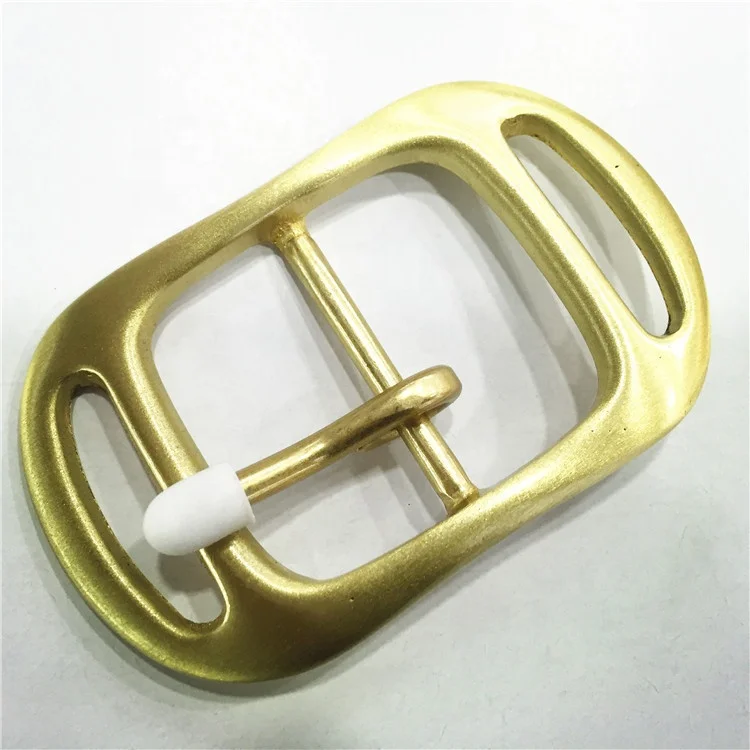 custom made 35mm pure brass belt buckle for belts High quality OEM solid brass buckle manufacturer metal buckles for man