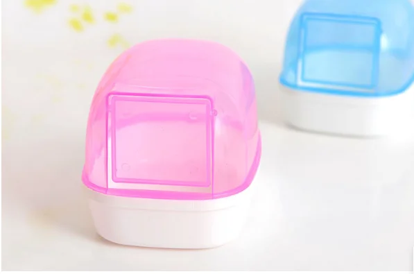 Hamster chinchilla shower bathroom BO bathroom with door small pet bath sand room dustproof sauna