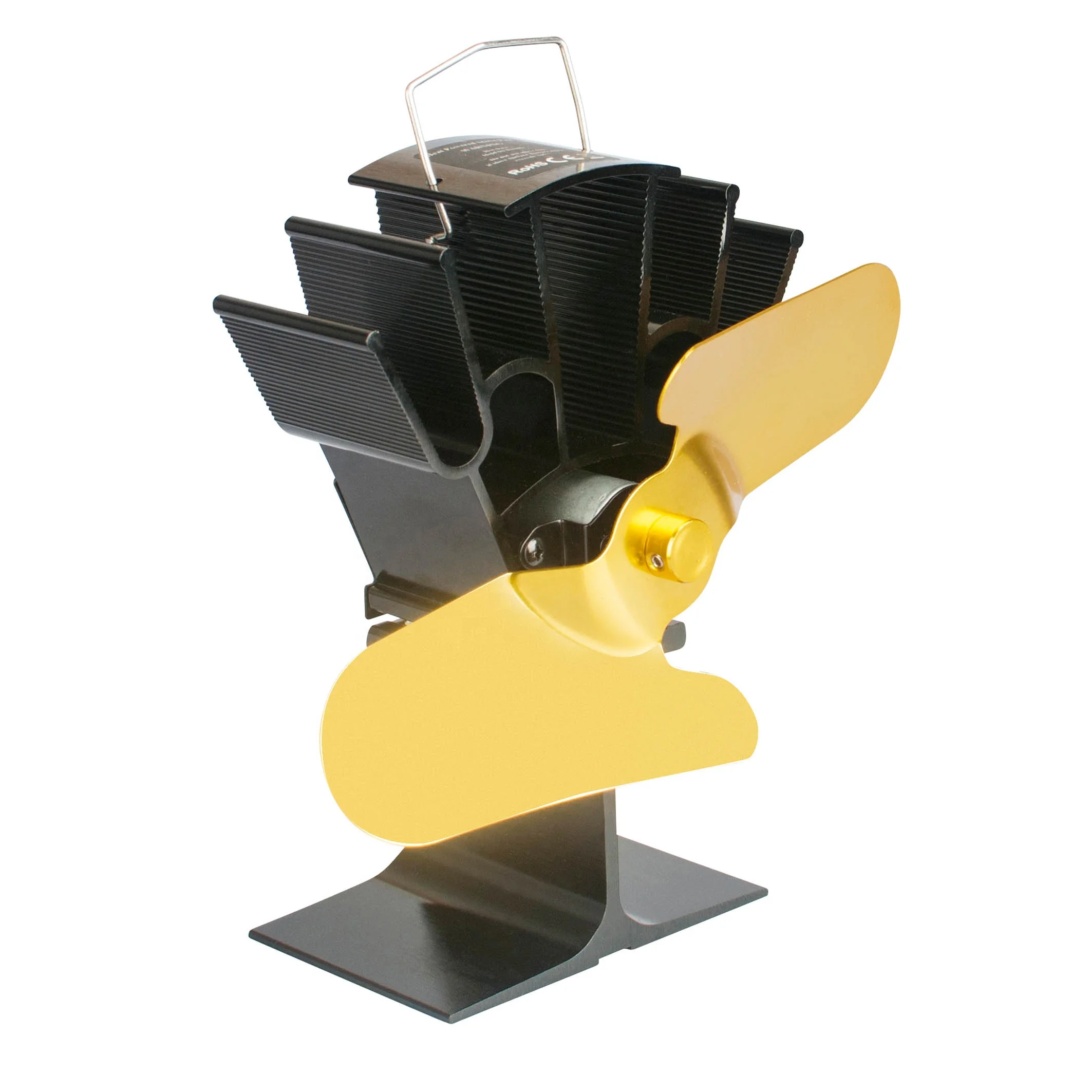 Manufacturer Fireplace fan two blades Stove fan