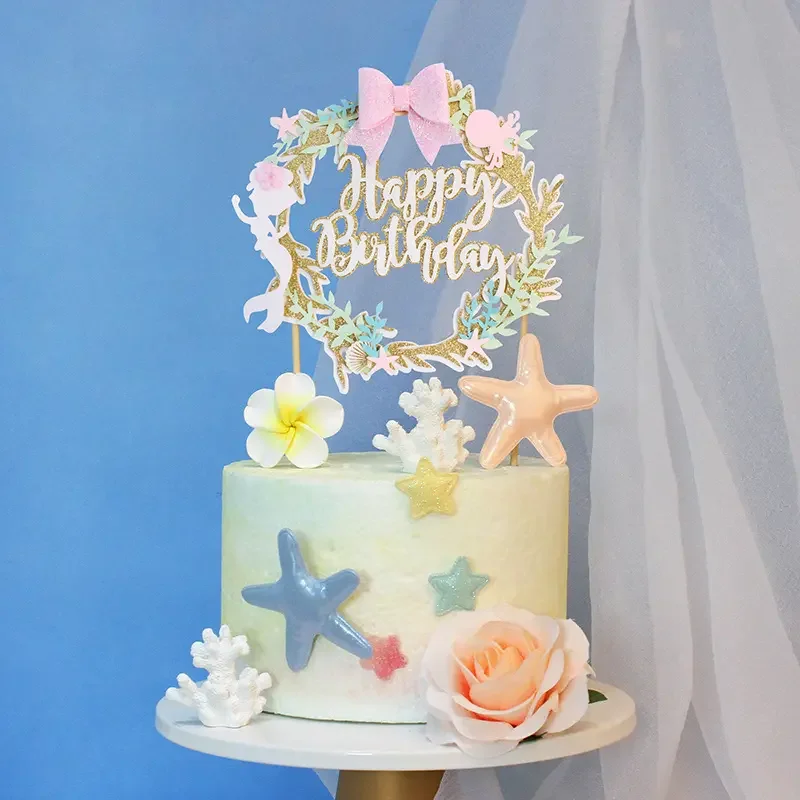 Wholesale Chocolate Mousse Cake Cupcake Toppers Picks Decoration Butterfly Cake Cupcake Topper Decoration