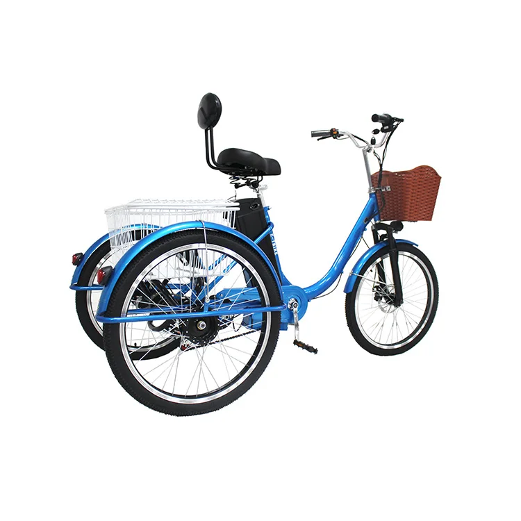tricycle bike adult 26 inch single speed cargo bike with front loading