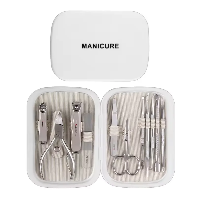 Black nail clippers manicure set high quality stainless steel nail clippers pedicure tool Professional nail clippers set
