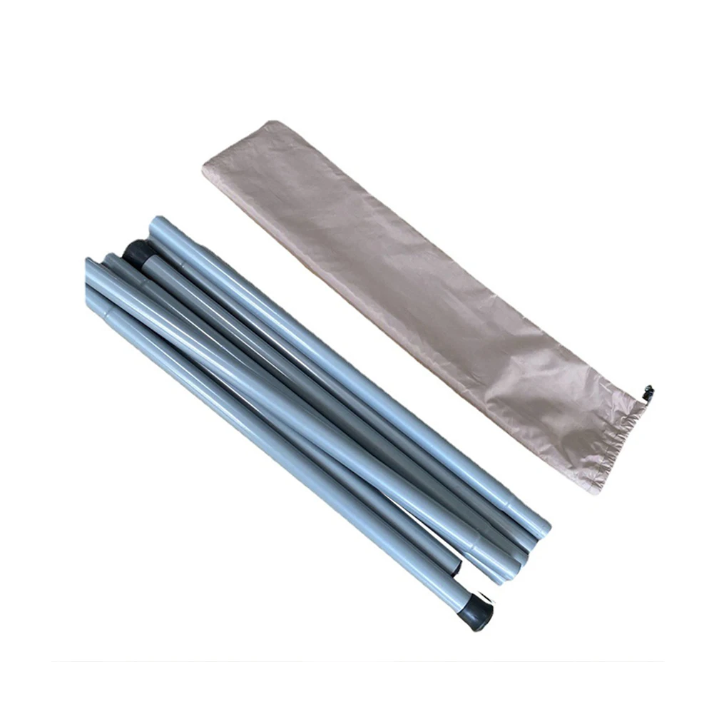 Rison Manufacturers Telescoping Aluminium Tarp Poles, Outdoor Camping Picnic Adjustable Awning Pole Tarp Pole