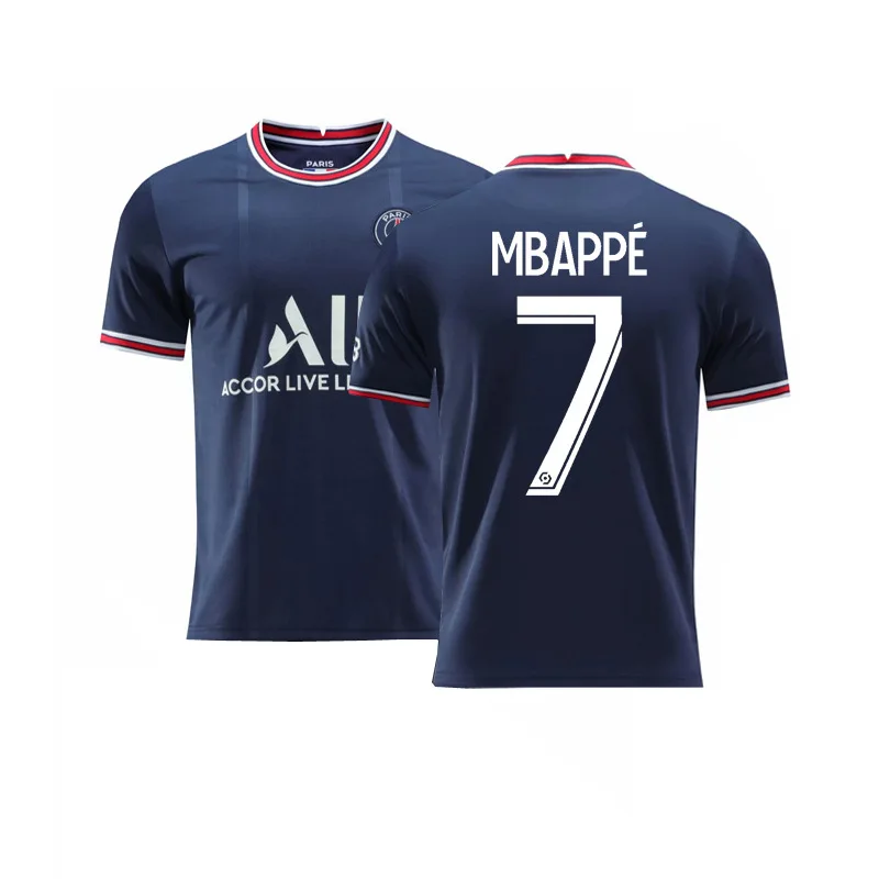 2021 Custom Paris Jersey new home and away stadium No. 30 messinemar adult 3D digital printed Soccer Messi  Jersey