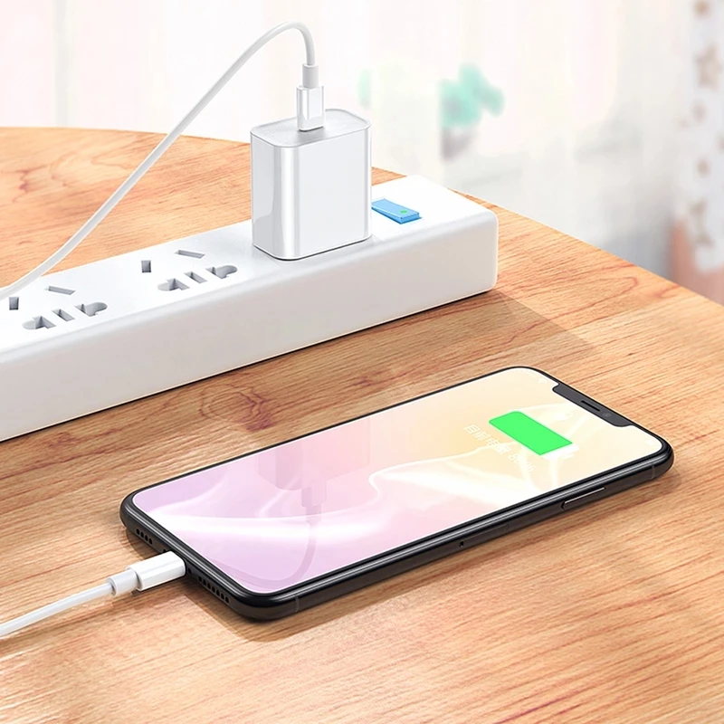  20 Вт PD кабель USB Type-c для быстрой зарядное устройство EU/US/UK AU Для iPhone 12 8 X XS XR 11 Pro Max плюс