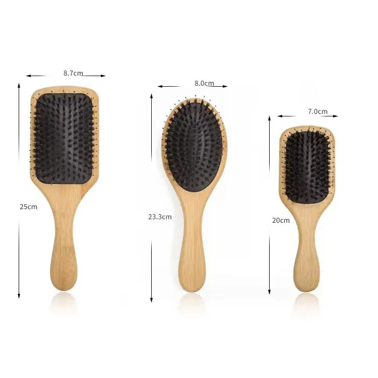 Air Cushion Comb Quality Wooden Color Large Board Comb Airbag Scalp Massage Comb