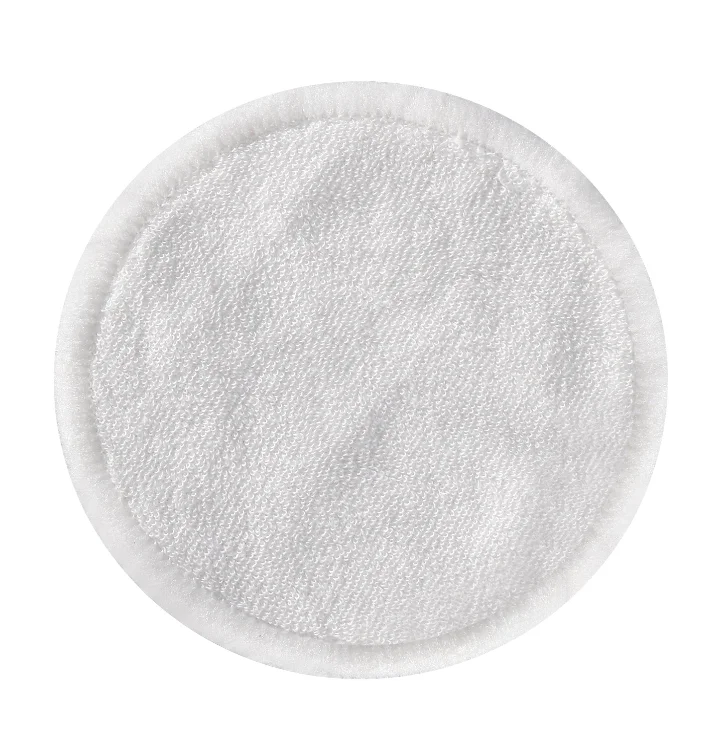 Ready to Ship Eco Friendly Reusable Bamboo Terry Makeup Remover Pads Washable Organic Cotton Face Rounds Facial Cleansing Wipes