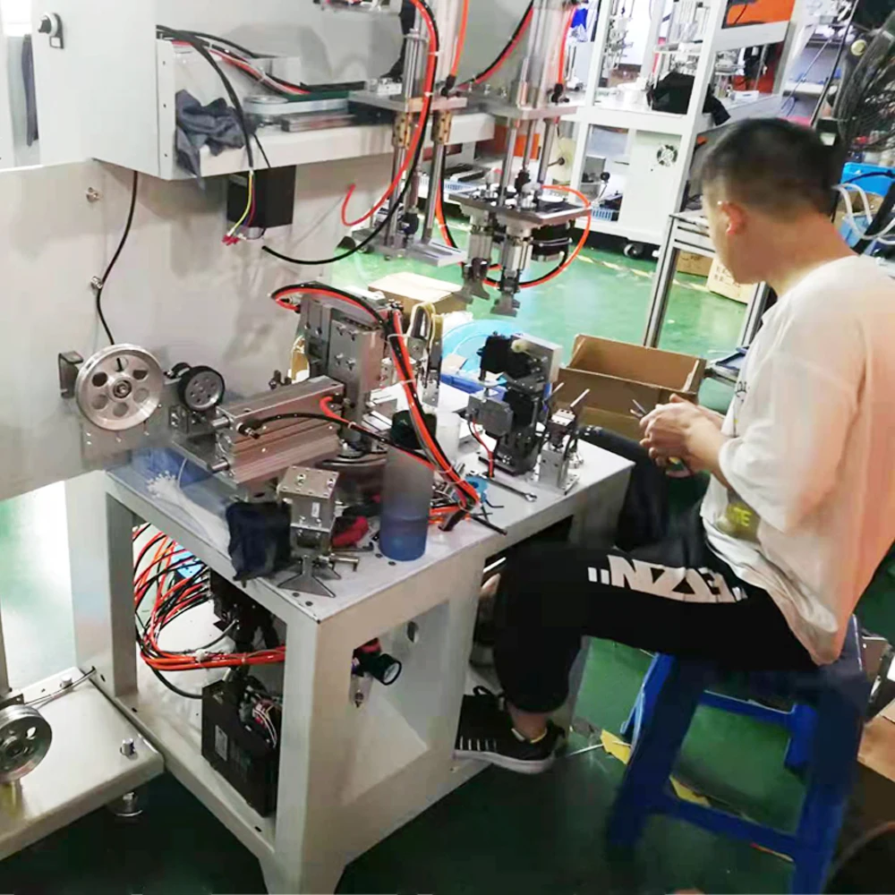 YASIN Full-Automatic two tie 40-80C winding machine USB data cable, power cable, 3D filament winding, and strapping machine