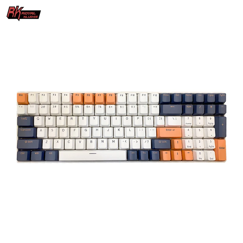 Игровая механическая клавиатура Royal Kludge RK100 с 100 клавишами на заказ rk double shot