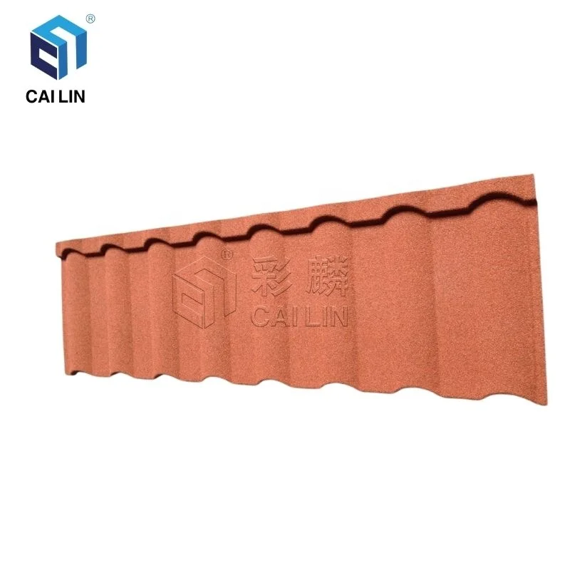 Construction Materials Hot sale Step Tiles Roofing Sheets Metal Products Stone Coated Roof Shingle