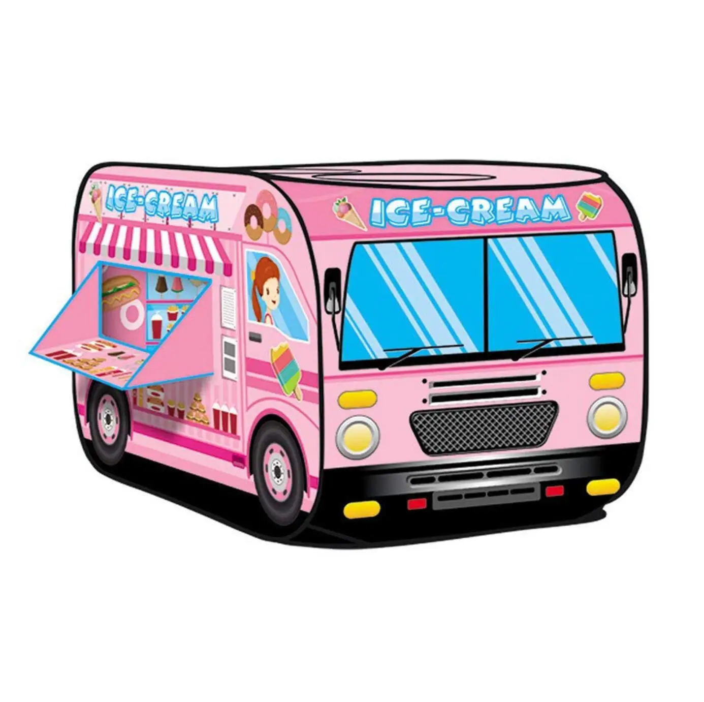 Детская игрушечная машинка, игровые палатки, детский игровой домик, пожарная машина для улицы и помещения, палатка, подарок на день рождения с сумкой для переноски