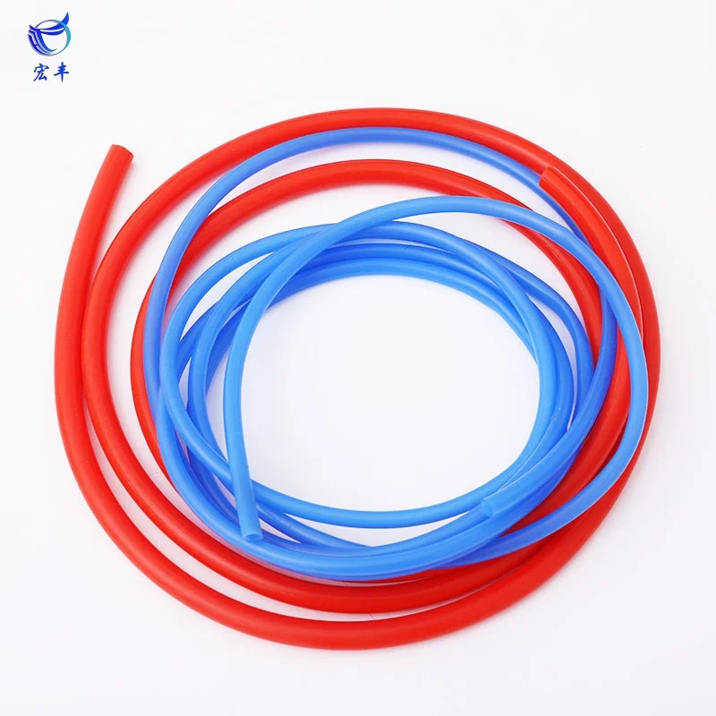 Food grade high and low temperature and oil resistant silicone tubing