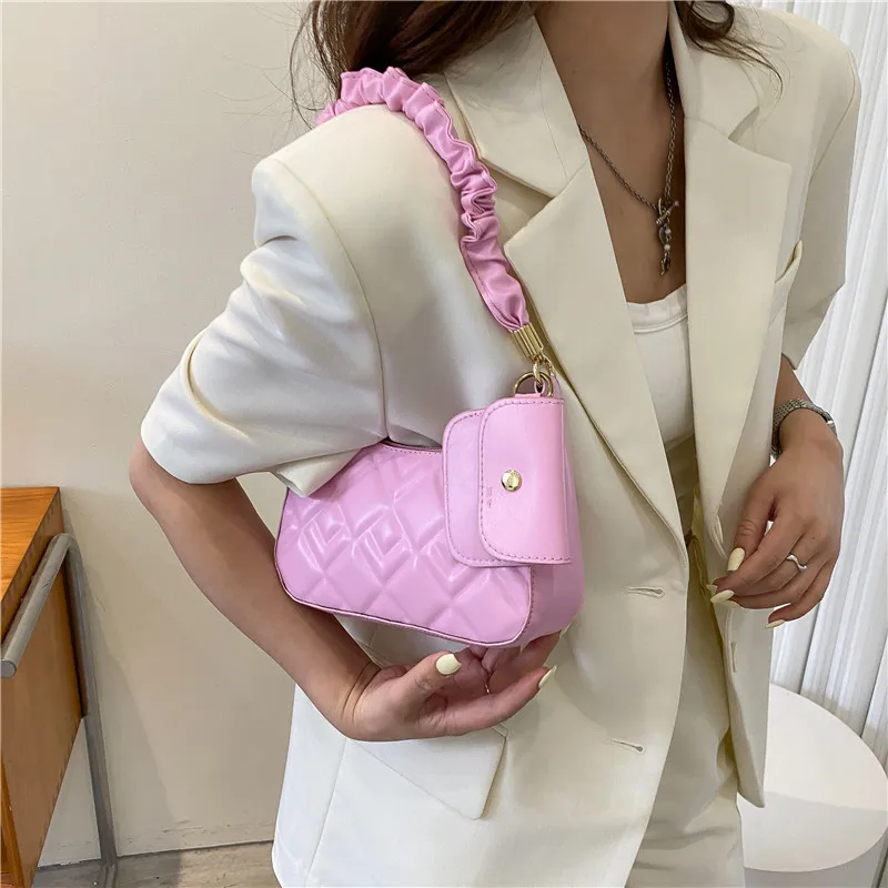 Designer Ladies Cloud Hand Bags Fashion PU Leather Underarm Bag Luxury Purses and Handbags for Women