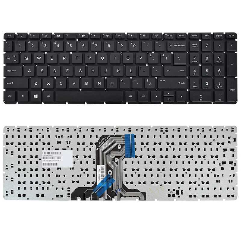 In Stock Laptop Keyboards for Hp 15-ac Teclado Para Notebook Keyboards for Laptops