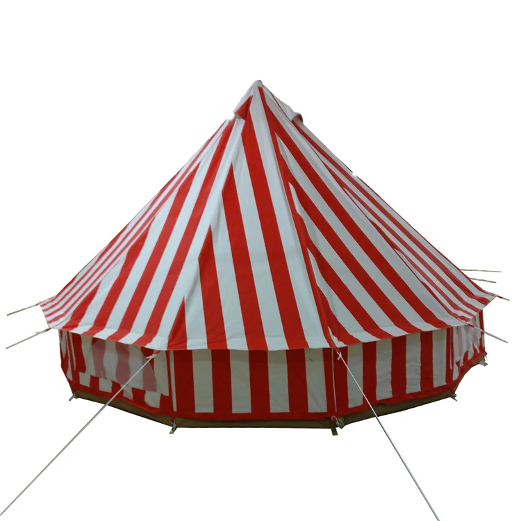 Factory Price Family Bell Tent Mongolia Yurt Up To 10 Person High Quality Waterproof Canvas Tent
