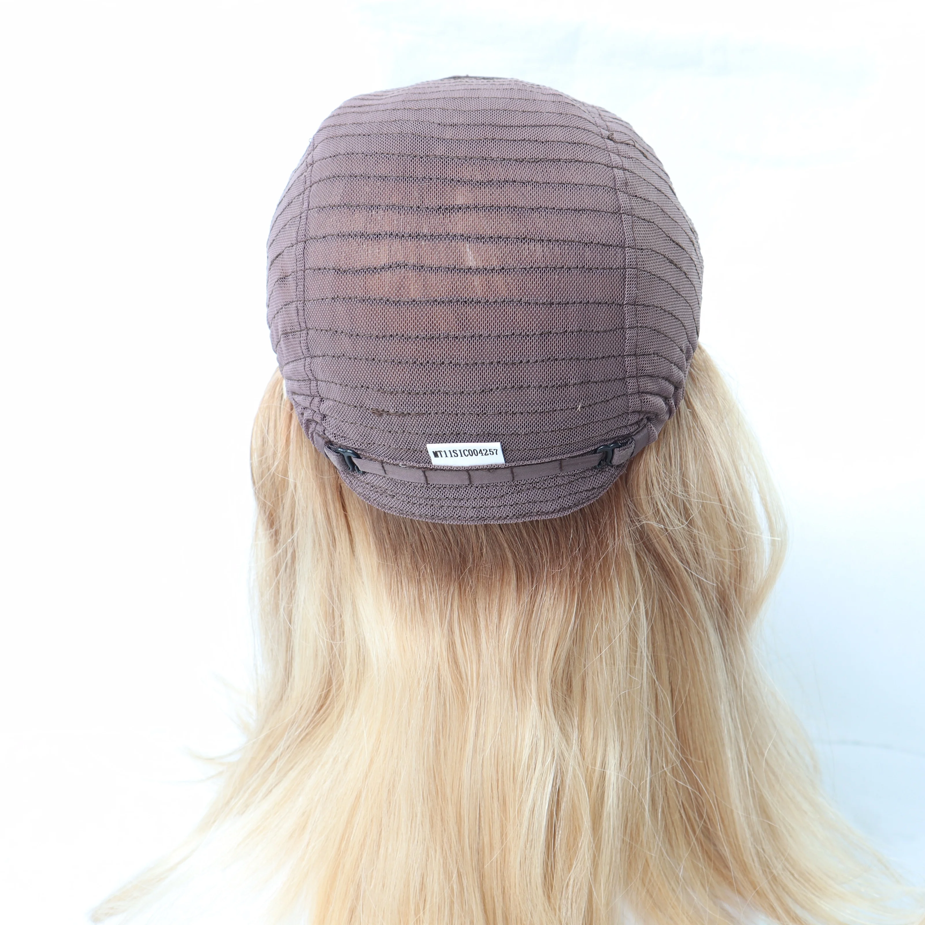 Best quality European Virgin Cuticle remy human hair Jewish wig Women Hand Tied mono top Wig with french lace front