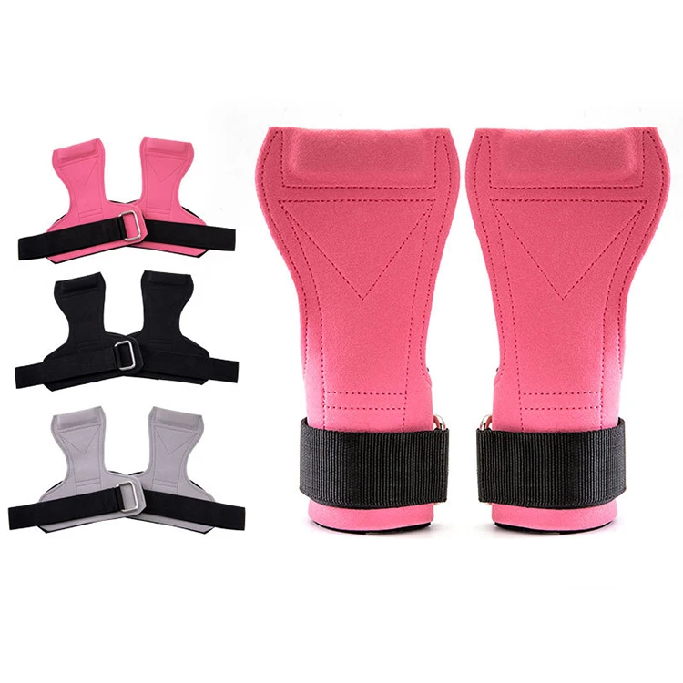 WB-F2066 Microfiber material Gymnastics Hand Grips High Quality Weightlifting Palm Protection Wrist palm pad