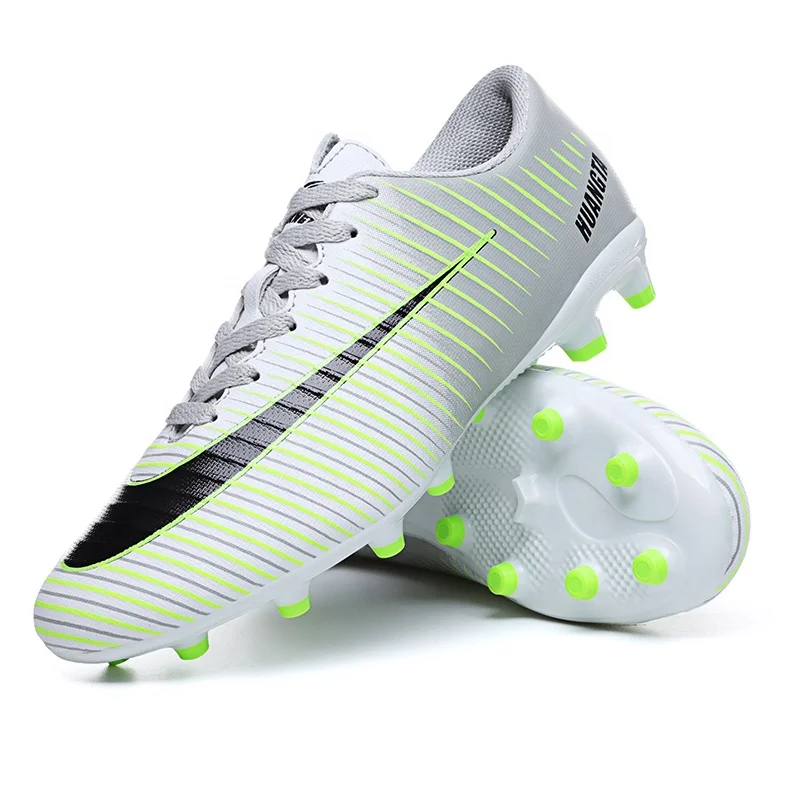 Indoor Student Training Shoes Non-slip Wear-resistant Football Boots Youth Low-cut Soccer Shoes Men OEM Accept Beautiful 1 Pair