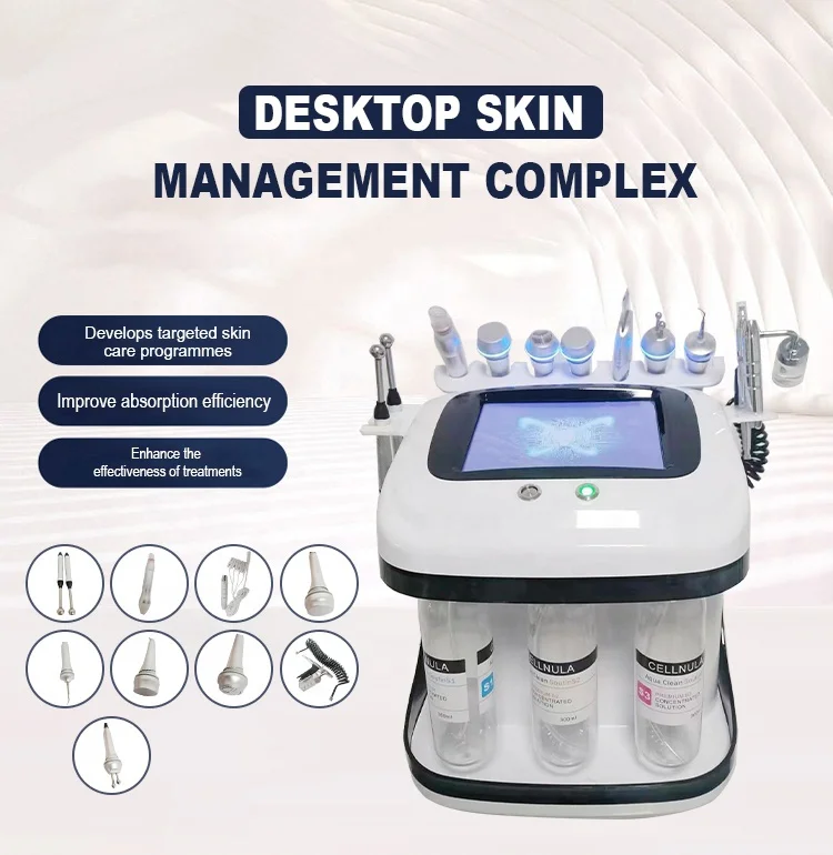 Skin Management Device Face CleaningMachine Accessories Hydro Diamond Machine German Crystal Microdermabrasion Machine