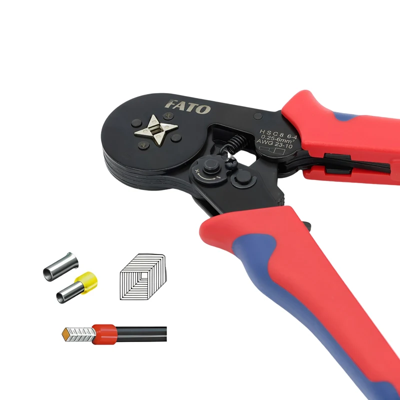 FATO HSC-6 Professional-Grade Wire Crimping Tool High Performance of HSC6  Insulated Wire Crimping Tool