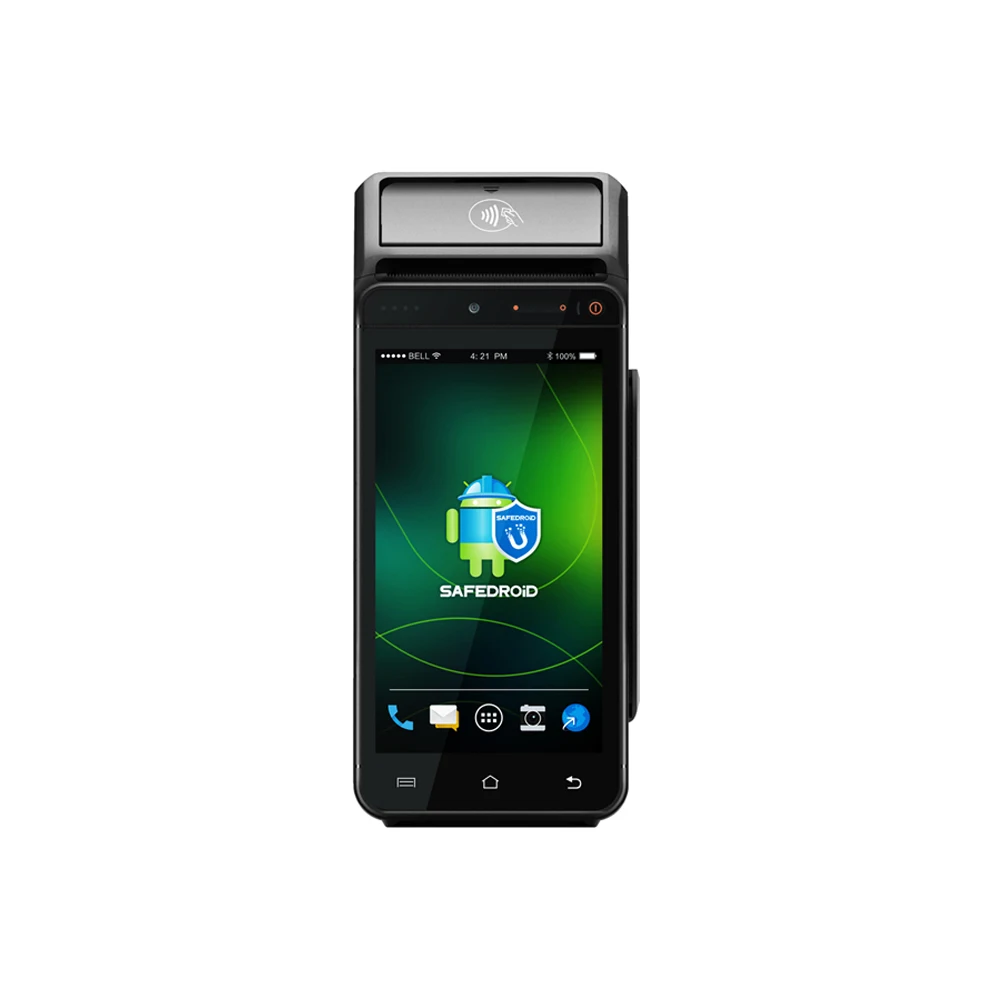Android Wifi Blue Tooth Mobile Payment Terminal POS Sim Card Nfc Thermal Pos Printer Pos