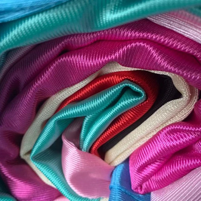 Directly Factory sale brush 75D polyester knit mesh lining pocket flag fabric