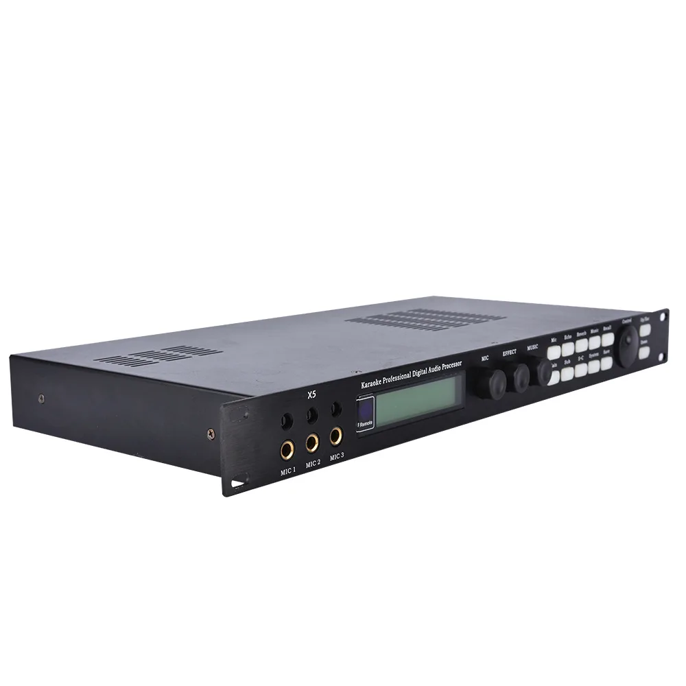 Professional Dsp 24bit 4 by 8 Digital Audio Processor System in Out Limiter Crossover Dynamic Sound Equipment