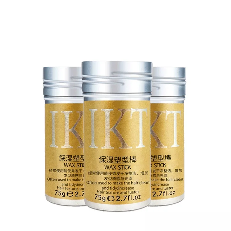 IK T 75g Hair Wax Extreme Max Hold Private Labeling Hair Pomade Gel Edge Control