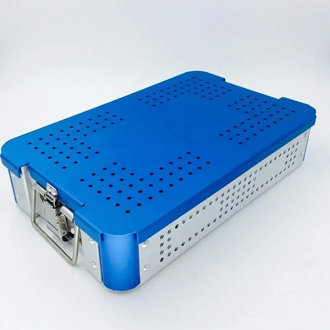 Stainless steel sterilization box silicone ophthalmic