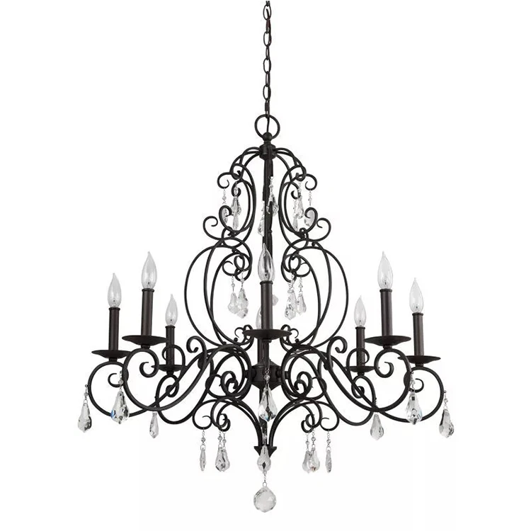 Elegant Home Decor Pendant Lighting Crystal Chandelier Luxury Modern Candle Style Chandelier Light For Living Room