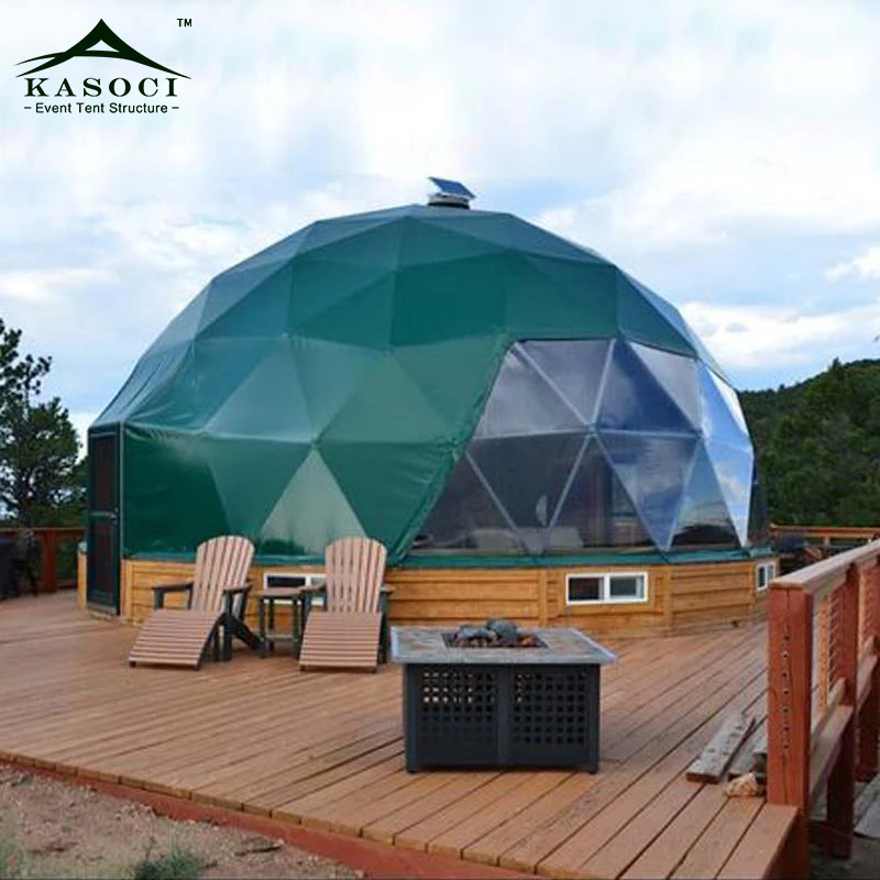 Half Sphere PVC Cover Outdoor Waterproof Dome Tent for Resort Accommodation