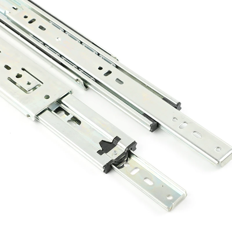 Custom Adjustable Slide Telescopic Shelf Channel 50mm high linear guide cold rolled steel slide
