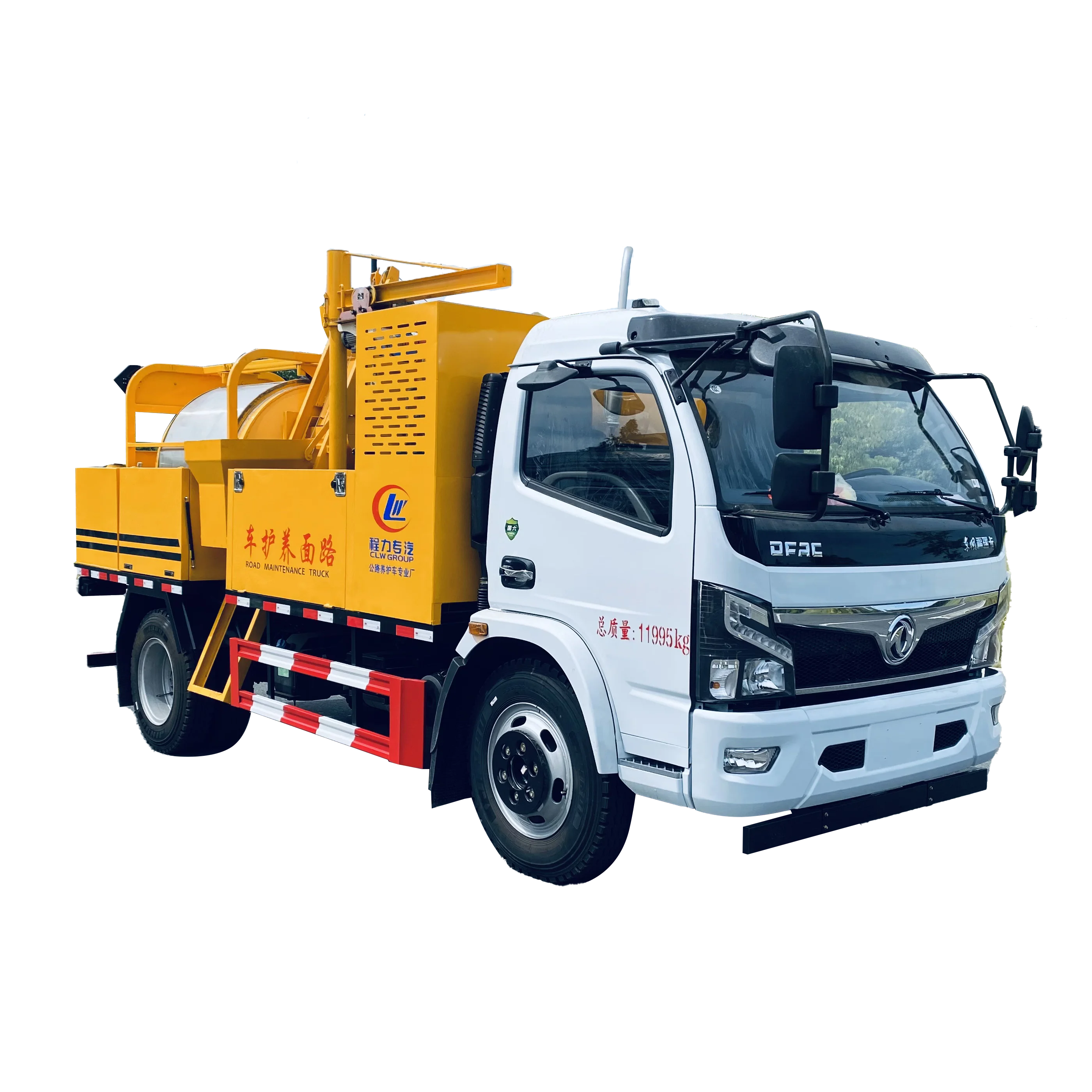 factory sale 4x2 light asphalt pavement maintenance truck pothole repairing truck asphalt road maintenance truck