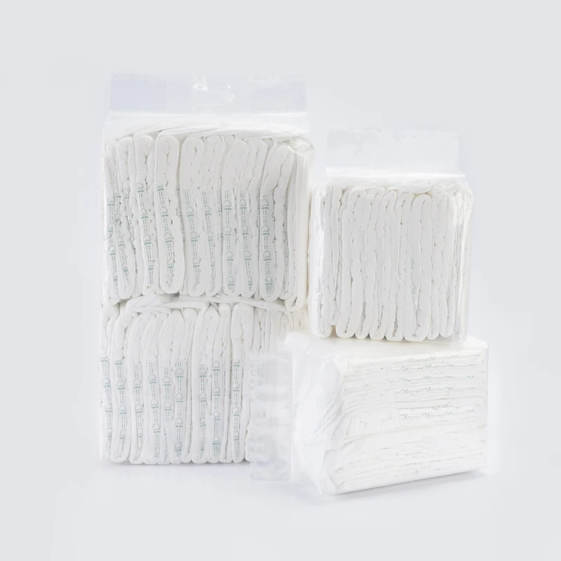 Wholesale low price plain woven adult diaper disposable hospital adult diaper