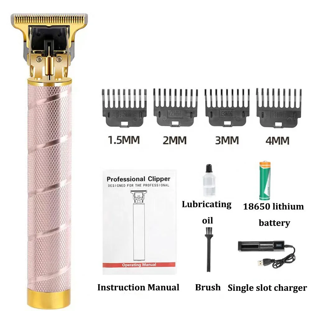 Screw Electric Shear Oil Head Electric Shear Recharged Hair Machine For Men