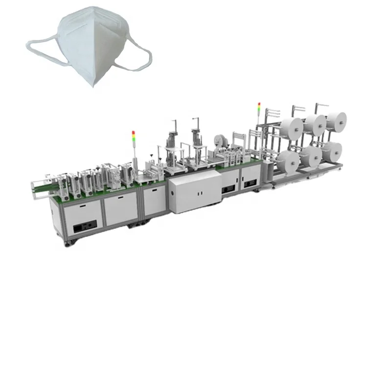 Hot Sell Protective Ultrasonic N95 Mask Making Machine Fully Automatic