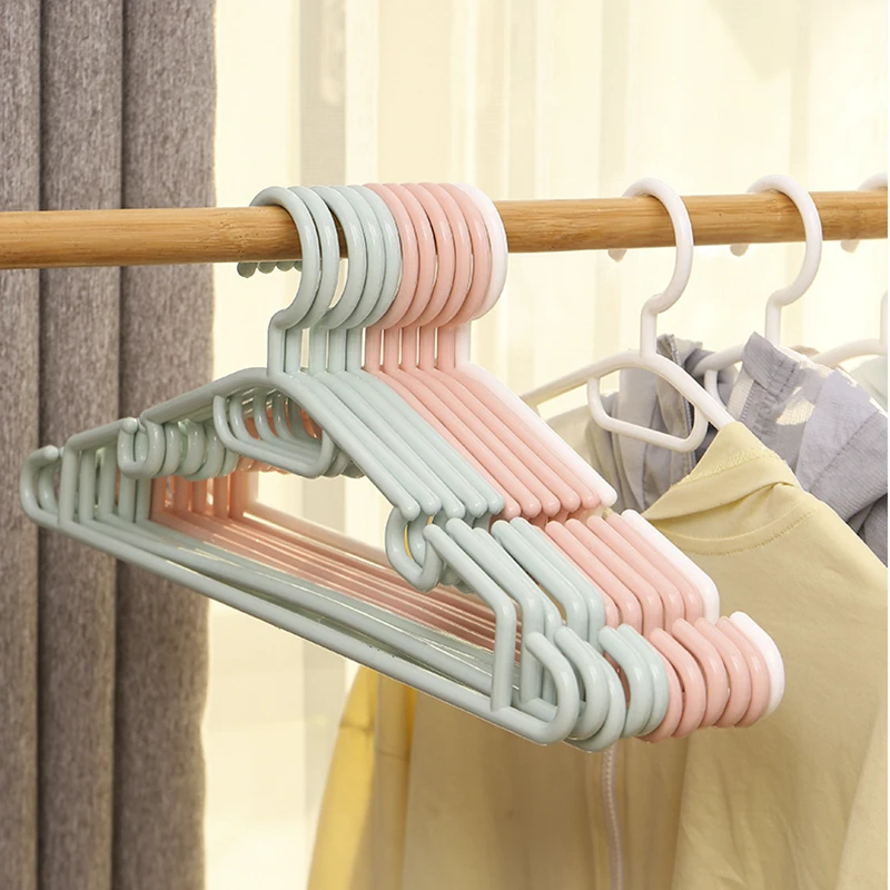 Free sample coat hanger direct wholesale laundry hangers plastic products household items plastic hanger with groove design
