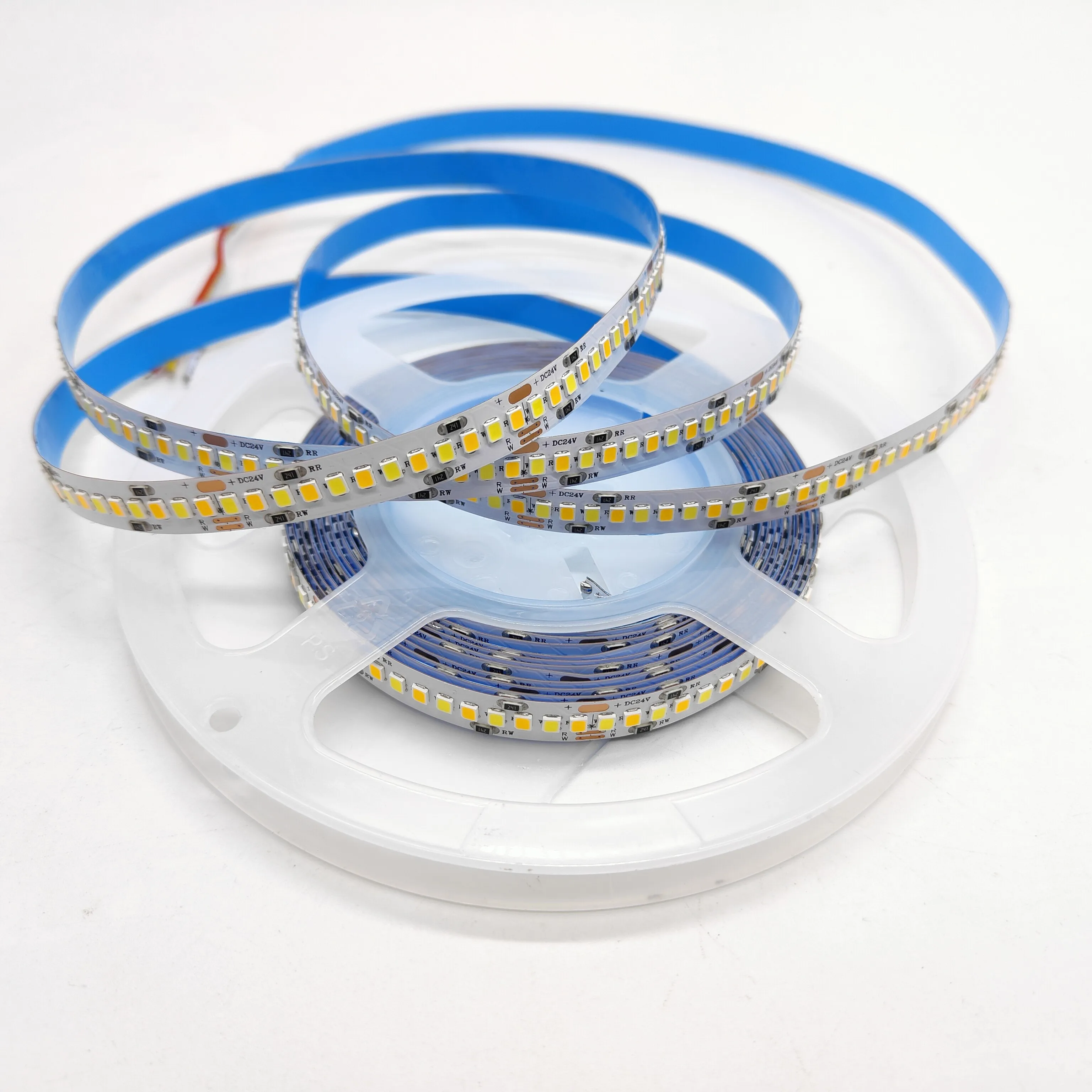 Best selling quality IP20 non waterproof Led Strip 2835 Flexible Led Strip Light CCT adjustable Led Strip